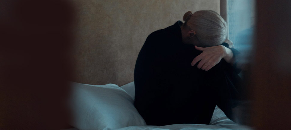 photo of person who is tired and has emotional issues