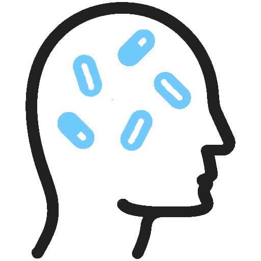 icon showing cravings and dependence to drugs