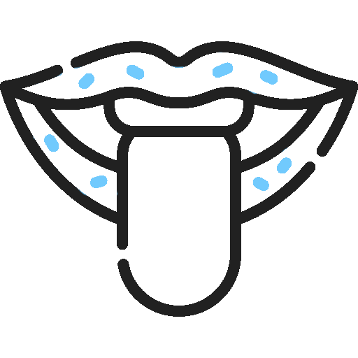 icon dry mouth