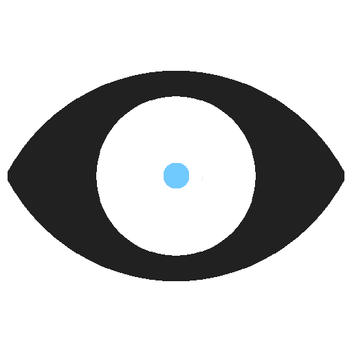 constricted pupils