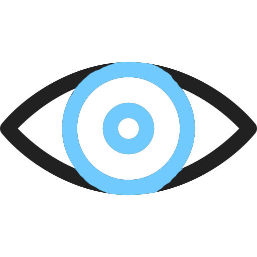 dilated pupils