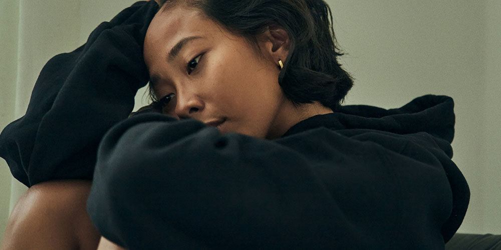 lady experiencing fatigue